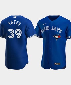 Kirby Yates 39 Toronto Blue Jays Royal Alternate Jersey - Robokeg