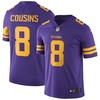Kirk Cousins Minnesota Vikings Color Rush Vapor Untouchable Limited Jersey - Purple Nfl - Robokeg