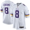 Kirk Cousins Minnesota Vikings Game Jersey - White Nfl - Robokeg