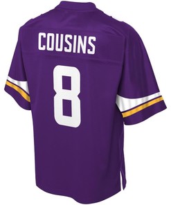 Kirk Cousins Minnesota Vikings Nfl Pro Line Youth Team Color Jersey - Purple - Robokeg