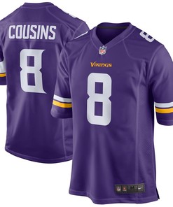 Kirk Cousins Minnesota Vikings Nike Youth Game Jersey - Purple - Robokeg