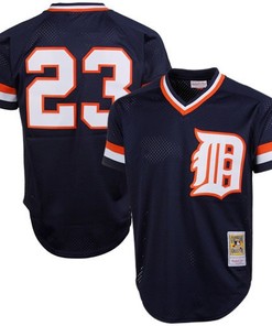 Kirk Gibson Detroit Tigers Mitchell & Ness 1984 Authentic Cooperstown Collection Mesh Batting Practice Jersey - Navy Mlb - Robokeg