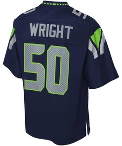 K.j. Wright Seattle Seahawks Nfl Pro Line Player Jersey - College Navy - Robokeg