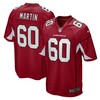 Koda Martin Arizona Cardinals Game Jersey - Cardinal Nfl - Robokeg