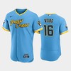 Kolten Wong 16 2022-23 City Connect Milwaukee Brewers Jersey - Powder Blue - Robokeg