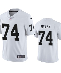 Kolton Miller Oakland Raiders White Vapor Limited Jersey - Robokeg