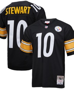 Kordell Stewart Pittsburgh Steelers Mitchell & Ness 2001 Legacy Replica Jersey - Black Nfl - Robokeg