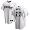 Kris Bryant 23 Colorado Rockies Home Player Name Jersey - White Jersey - Robokeg