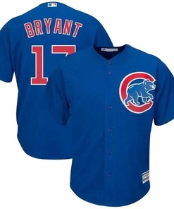 Kris Bryant Chicago Cubs Big And Tall Alternate Cool Base Player Jersey - Royal - Robokeg
