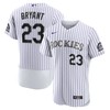 Kris Bryant Colorado Rockies Authentic Player Jersey - White Mlb - Robokeg
