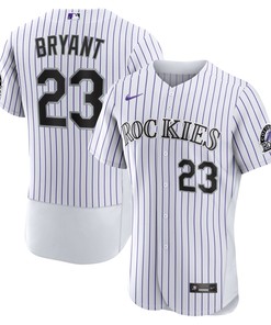 Kris Bryant Colorado Rockies Authentic Player Jersey - White Mlb - Robokeg