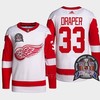 Kris Draper 33 1997 Stanley Cup Detroit Red Wings Red Jersey 25th Anniversary - Robokeg