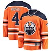 Kris Russell Edmonton Oilers Fanatics Branded Breakaway Player Jersey - Orange Nhl - Robokeg