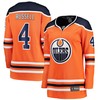 Kris Russell Edmonton Oilers Fanatics Branded Womens Home Breakaway Player Jersey - Orange Nhl - Robokeg