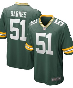 Krys Barnes Green Bay Packers Game Player Jersey - Green Nfl - Robokeg