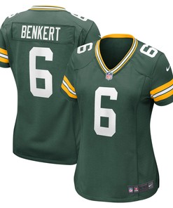Kurt Benkert Green Bay Packers Womens Player Game Jersey - Green Nfl - Robokeg