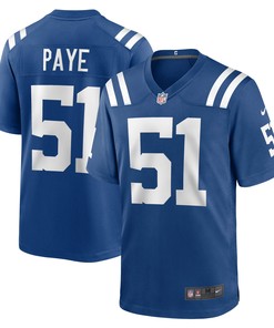 Kwity Paye Indianapolis Colts Game Jersey - Royal Nfl - Robokeg