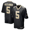 Kwon Alexander New Orleans Saints Game Player Jersey - Black Nfl - Robokeg