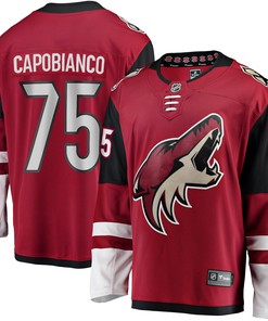 Kyle Capobianco Arizona Coyotes Fanatics Branded Breakaway Player Jersey - Garnet Nhl - Robokeg