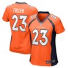 Kyle Fuller Denver Broncos Womens Game Jersey - Orange Nfl - Robokeg