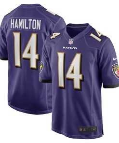 Kyle Hamilton Baltimore Ravens 2022 Nfl Draft First Round Pick Game Jersey - Purple Nfl - Robokeg