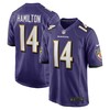 Kyle Hamilton Baltimore Ravens 2022 Nfl Draft First Round Pick Game Jersey - Purple - Robokeg