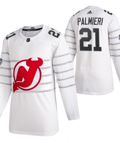 Kyle Palmieri #21 New Jersey Devil 2020 Nhl All Star White Jersey Jersey - Robokeg