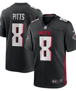 Kyle Pitts Atlanta Falcons Game Jersey Black Nfl - Robokeg