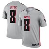 Kyle Pitts Atlanta Falcons Inverted Legend Jersey - Silver Nfl - Robokeg