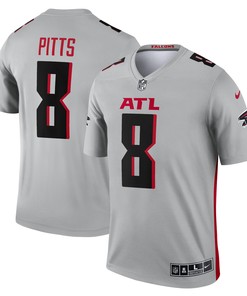 Kyle Pitts Atlanta Falcons Inverted Legend Jersey - Silver Nfl - Robokeg