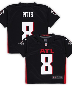 Kyle Pitts Atlanta Falcons Preschool Game Jersey - Black Nfl - Robokeg