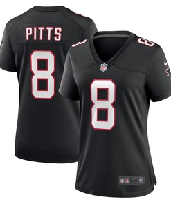 Kyle Pitts Atlanta Falcons Womens Game Jersey - Black Nfl - Robokeg