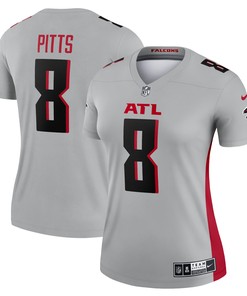 Kyle Pitts Atlanta Falcons Womens Inverted Legend Jersey - Gray Nfl - Robokeg