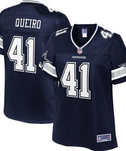 Kyle Queiro Dallas Cowboys Nfl Pro Line Womens Player Jersey - Navy - Robokeg