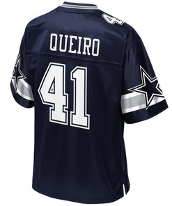 Kyle Queiro Dallas Cowboys Nfl Pro Line Youth Player Jersey - Navy - Robokeg