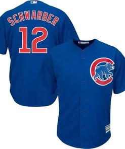 Kyle Schwarber Chicago Cubs Official Cool Base Player Jersey - Royal - Robokeg