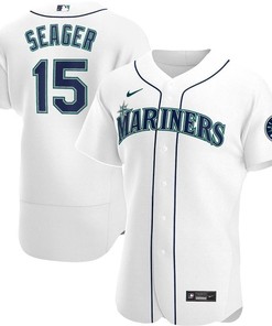 Kyle Seager #15 Seattle Marines 2020 Mlb White Jersey - Robokeg