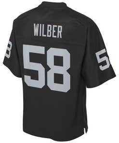 Kyle Wilber Oakland Raiders Nfl Pro Line Player Jersey - Black - Robokeg