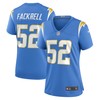 Kyler Fackrell Los Angeles Chargers Womens Game Jersey - Powder Blue Nfl - Robokeg
