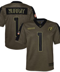 Kyler Murray Arizona Cardinals 2021 Salute To Service Game Jersey - Olive Nfl - Robokeg