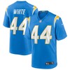 Kyzir White Los Angeles Chargers Game Jersey - Powder Blue Nfl - Robokeg