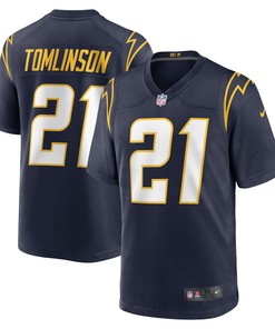 Ladainian Tomlinson Los Angeles Chargers Retired Player Jersey Navy Nfl - Robokeg