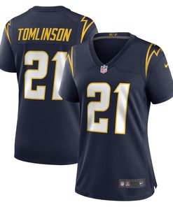 Ladainian Tomlinson Los Angeles Chargers Womens Retired Player Jersey Navy Nfl - Robokeg