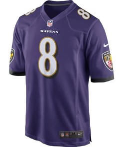 Lamar Jackson Baltimore Ravens 2018 Nfl Draft First Round Pick #2 Game Jersey - Purple - Robokeg