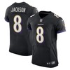 Lamar Jackson Baltimore Ravens Alternate Vapor Elite Player Jersey - Black Nfl - Robokeg