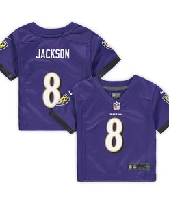 Lamar Jackson Baltimore Ravens Infant Game Jersey - Purple Nfl - Robokeg