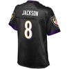 Lamar Jackson Baltimore Ravens Nfl Pro Line Womens Alternate Player Jersey - Black - Robokeg