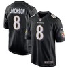 Lamar Jackson Baltimore Ravens Nike Game Event Jersey - Black - Robokeg