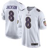 Lamar Jackson Baltimore Ravens Nike Game Event Jersey - White - Robokeg