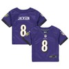 Lamar Jackson Baltimore Ravens Nike Infant Game Jersey - Purple - Robokeg